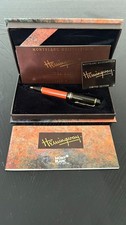 Rare Montblanc Writers Edition Ernest Hemingway Ballpoint Pen (1992 ID 28603