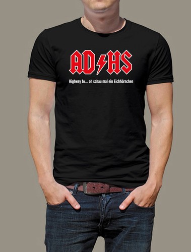Shirt adhs acdc s - t-shirt,