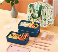 7-Tlg Lunchtasche Lunchbox