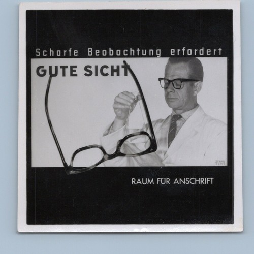 Werbung reklame ddr optiker - werbung,