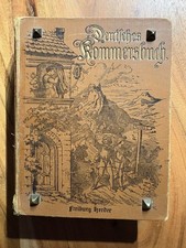 Deutsches Kommersbuch Ausgabe 1924 mit Handschriftlichen Notizen