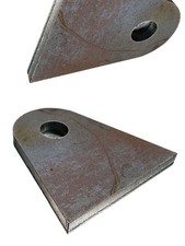 Anschweißlasche, Dicke