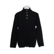 Signum, Strickpullover, Größe: XL, Schwarz/Grau, Acryl/Merinowolle #IEt