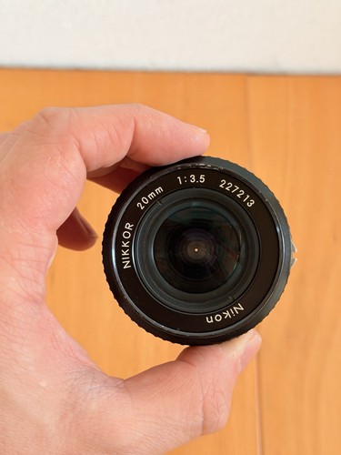 Nikon nikkor 20mm ai - 3.5,