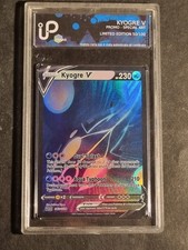 KYOGRE V - POKEMON - GRAD - NO PSA BGS - LIMITED EDITION - 50 OF 100 - CUSTOM