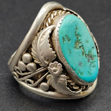 Massiver Native American Ring