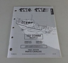 Teilekatalog Johnson Evinrude Außenborder / Outboards 150 Comm Models Stand 1993