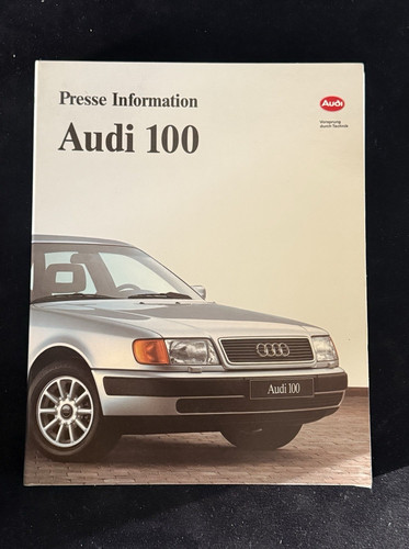 Audi pressemappe press - audi,