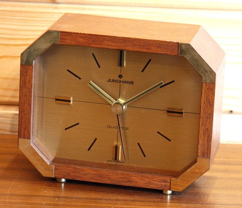 Vintage 18cm junghans kaminuhr - vintage,