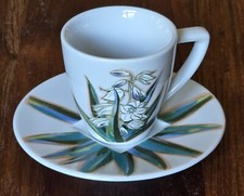 NESPRESSO Espressotasse  mit Untertasse Motiv: Pflanze 2