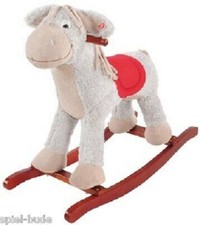 Schaukelpferd Schaukeltier Schaukel BUFFY mit Sattel + Sound von Knorrtoys