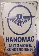 Blechschild HANOMAG