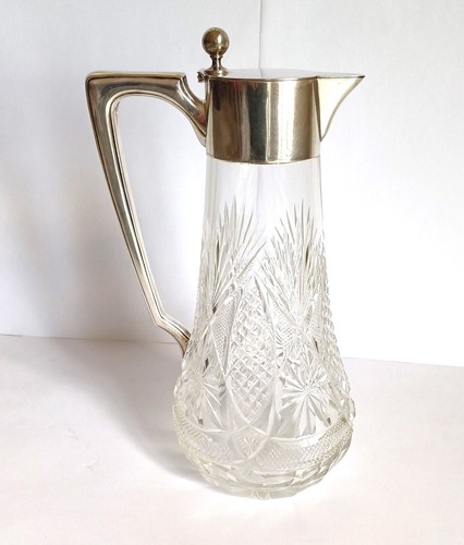 Silber glas karaffe krug - silber,