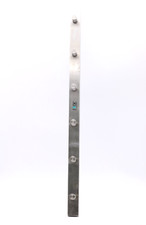 Zack Accolo Hakenleiste Garderobenleiste Garderobehaken Edelstahl 60 cm