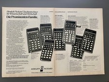 Hewlett-Packard Taschenrechner HP-35 Der Erste 1975 Vintage Ad Werbung Reklame 5