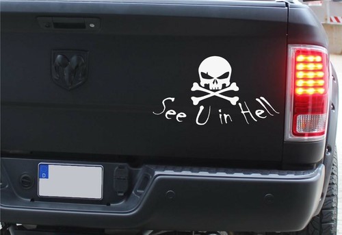 Auto aufkleber skull totenkopf - aufkleber,