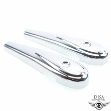 Gabel Chrom Verkleidung Kappe