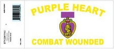 PURPLE HEART COMBAT WOUNDED