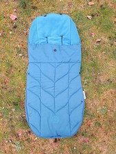 Bugaboo Kinderwagen Allwetter Fußsack. Elements Türkis. Wintersack. Limited.