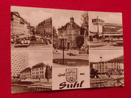 Suhl 1981 steinweg - suhl, 1981.