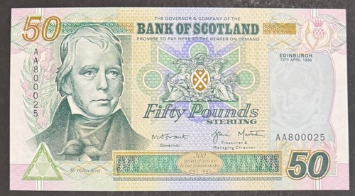 Schottland bank of - **schottland**, **bank