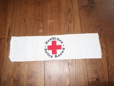 Original Wehrmacht Deutsches Rotes Kreuz Armbinde WWII