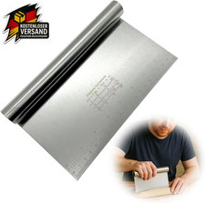 Edelstahl Teigschaber