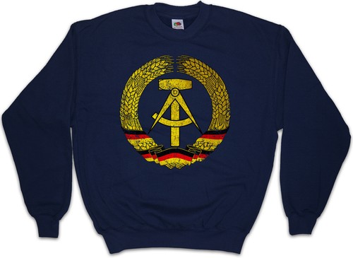 Ddr symbol sweatshirt pullover - ddr,