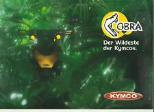Prospekt Kymco Cobra Racer Cross ca.1998 Roller Scooter