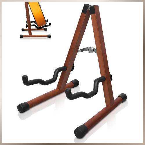 Gitarrenständer holz frame - gitarrenständer,