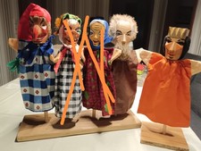 Lotte Sievers Hahn Handpuppe