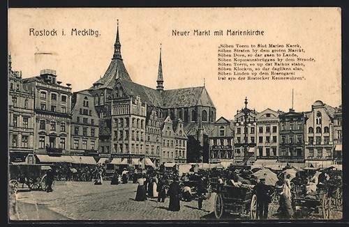 Ansichtskarte rostock neuer - rostock,,