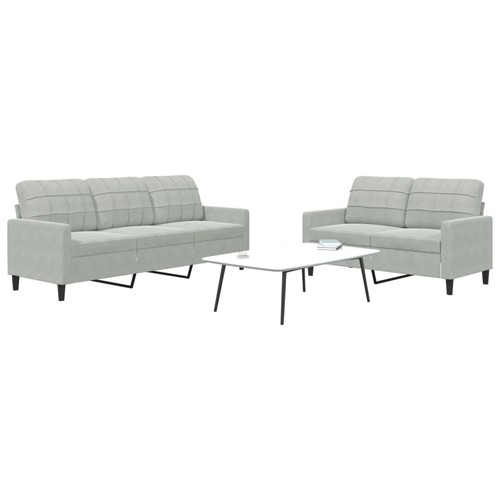 Vidaxl tlg sofagarnitur mit - 2-tlg.,