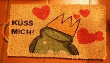 Kokosfaser Fußmatte Türmatte Fußabtreter Schmutzfangmatte 69x39x3,5cm NEU