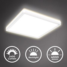 Led deckenlampe 29cm flach - deckenlampe,