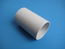 5x Steckmuffe Kunststoff Kunststoffrohr Kuparohr Grau - Pg36 Innen 46mm