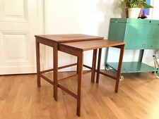 DANISH NESTING TABLES BEISTELLTISCHE - TEAK - FRANCE & SØN by HVIDT / MØLGAARD