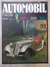 Automobil Motorrad Chronik Audi Front Sport Cockerell Buick 12/1976 Packard