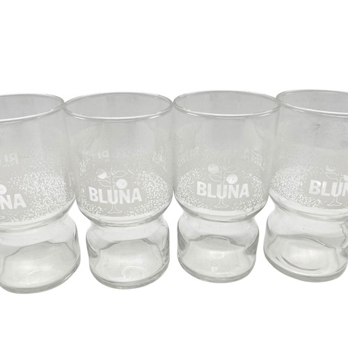Bluna gläser vintage - bluna,