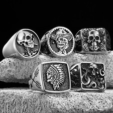 Cooler Totenkopf Häuptling