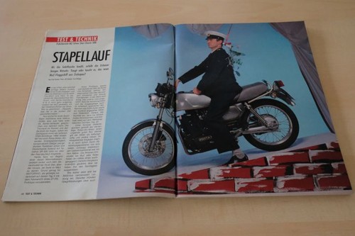 Motorrad 1993 silver - mz,