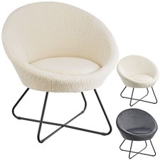 Cocktailsessel Gepolstert Sessel Wohnzimmersessel Ohrensessel Rund Relaxsessel