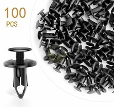 Usa 100x 8mm bumper clips - 100x,