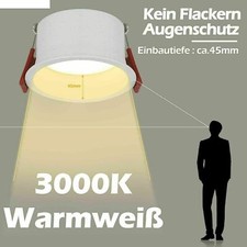 5 stk LED-Einbaustrahler