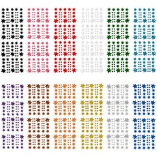 Weihnachts Sterne Sticker