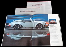 PORSCHE 911 Carrera Targa Cabrio Turbo Speedster G 930 964 944 Prospekt 1989 G