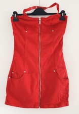 Kleid Jeanskleid Amisu rot