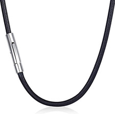 51cm lederkette herren - 51cm,