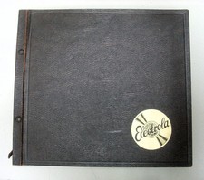 12 Schellackplatten 30 cm in Album, bekannte Titel, um 1930