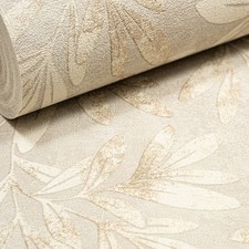 Neutral Weidenweg Tapete Gold